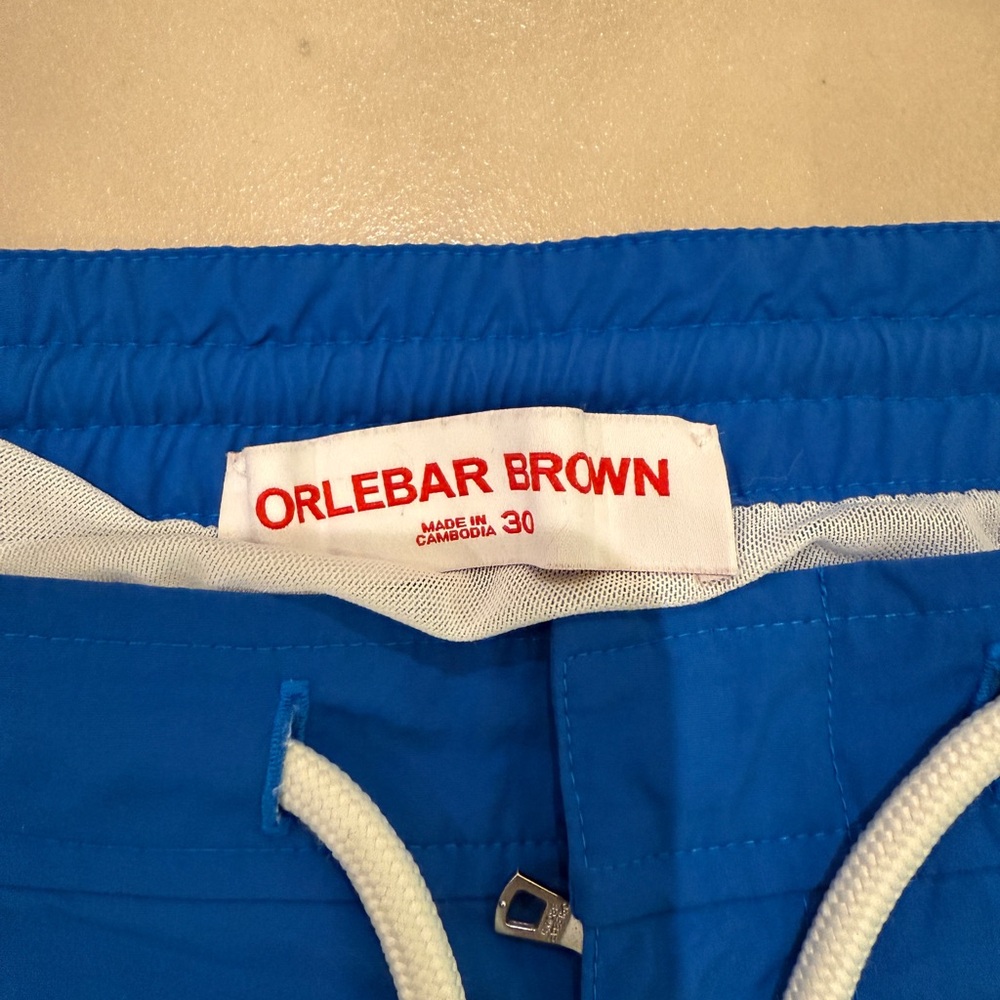 Orlebar Brown Royal Blue Swim Board Shorts - Picture 3 of 6